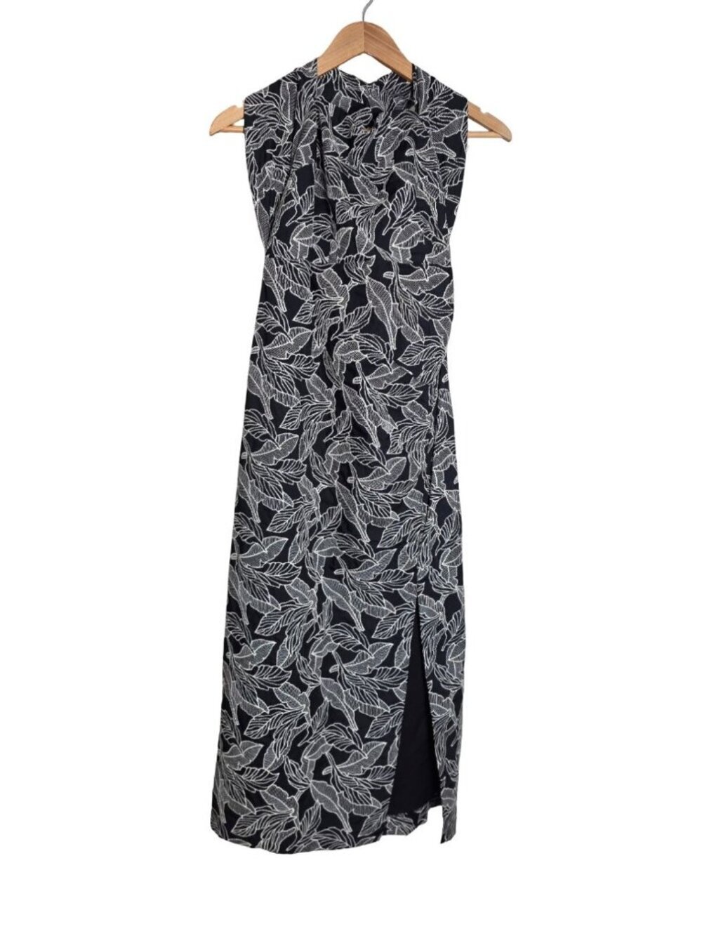 Women's - I.N.C. International Concepts Black & White Floral Midi Dress, Small